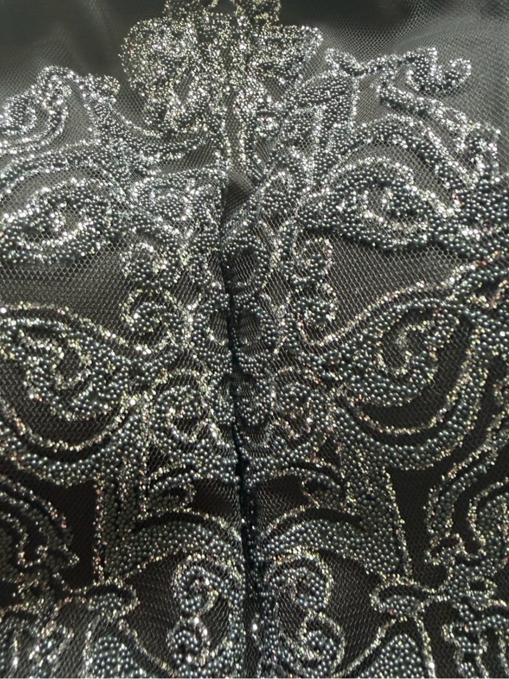 Speechless Fit & Flare Mini Homecoming HOCO Dress Glitter High Neck Glam Sparkly - Picture 8 of 16